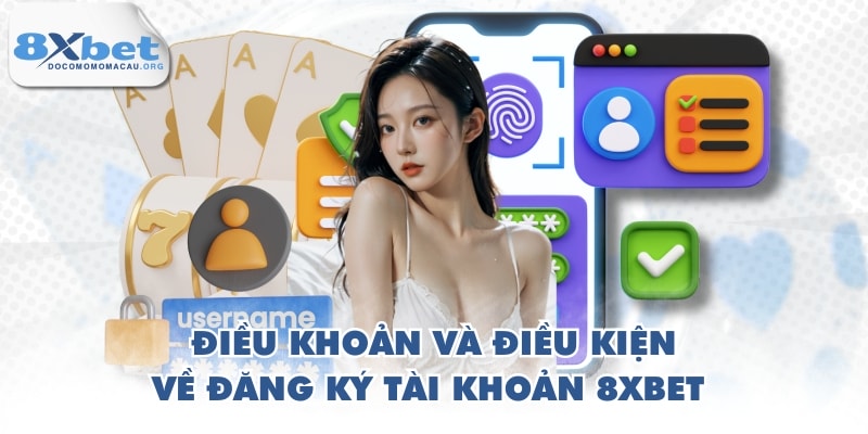 Điều khoản và điều kiện về đăng ký tài khoản 8XBET 