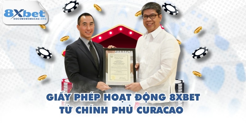 Giấy phép hoạt động 8XBET từ chính phủ Curacao 